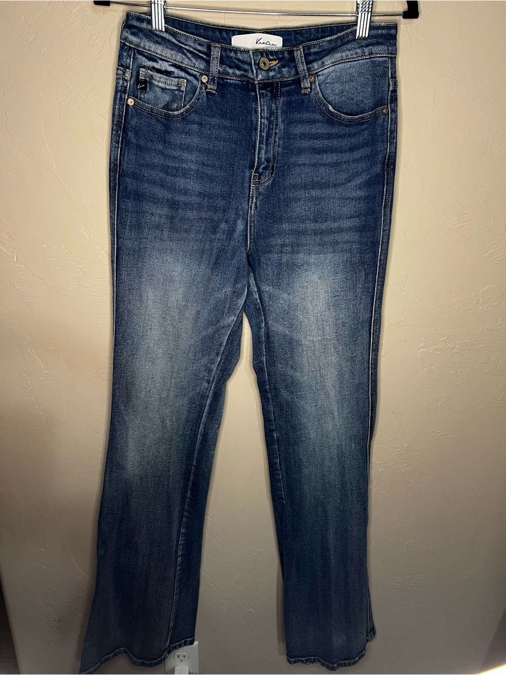 Kancan Luke High‎ Rise Flare Boho Festival Cowgirl Denim Jeans - Picture 3 of 11